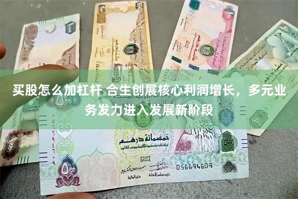 买股怎么加杠杆 合生创展核心利润增长，多元业务发力进入发展新阶段