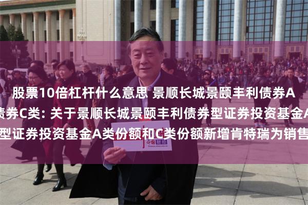 股票10倍杠杆什么意思 景顺长城景颐丰利债券A类,景顺长城景颐丰利债券C类: 关于景顺长城景颐丰利债券型证券投资基金A类份额和C类份额新增肯特瑞为销售机构的公告