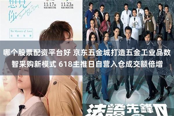 哪个股票配资平台好 京东五金城打造五金工业品数智采购新模式 618主推日自营入仓成交额倍增